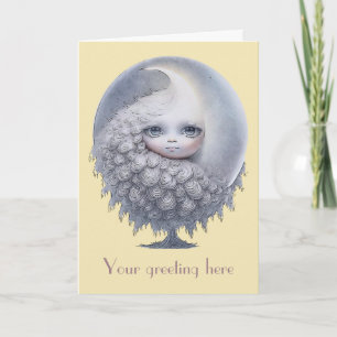 Create Your Own Sweet Moon Tree Holiday Card
