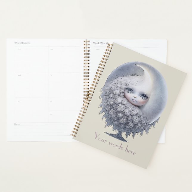 Create Your Own Sweet Moon Tree Planner
