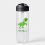Create Your Own T-rex Dinosaur Name Water Bottle<br><div class="desc">Create Your Own T-rex Dinosaur Name Water Bottle. Choose the style,  size and color from the options menu.</div>