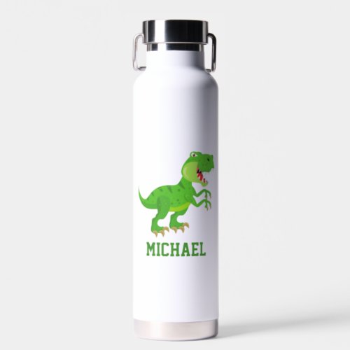 Create Your Own T_rex Dinosaur Name  Water Bottle
