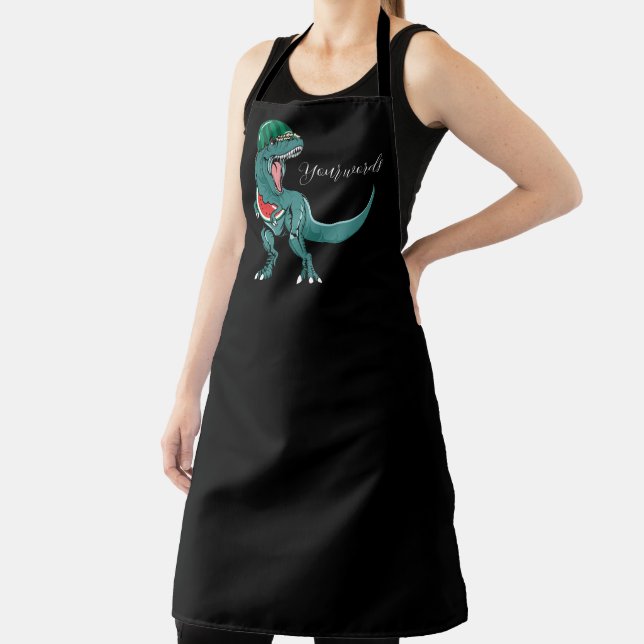 Create Your Own T-Rex Dinosaur Watermelon Apron (Insitu)