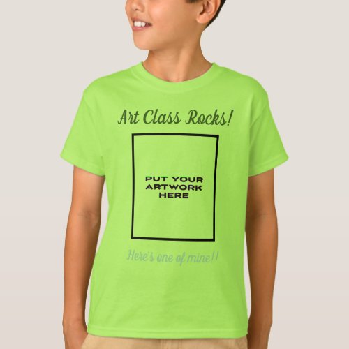 Create your own t_shirt artwork and text