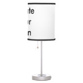 Create Your Own Table Lamp (Right)