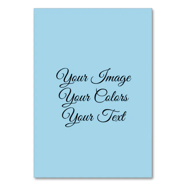 Create Your Own Table