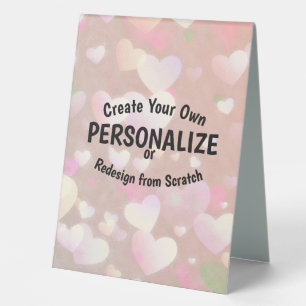 Create Your Own Table Tent