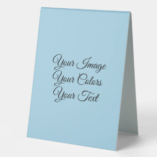 Create Your Own Table Tent