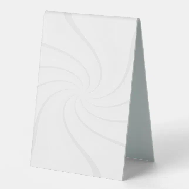 Create your own table tent sign zazzle