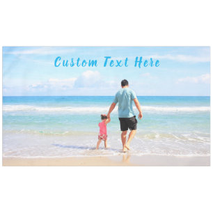 Create Your Own Tablecloth Gift Personalized Text
