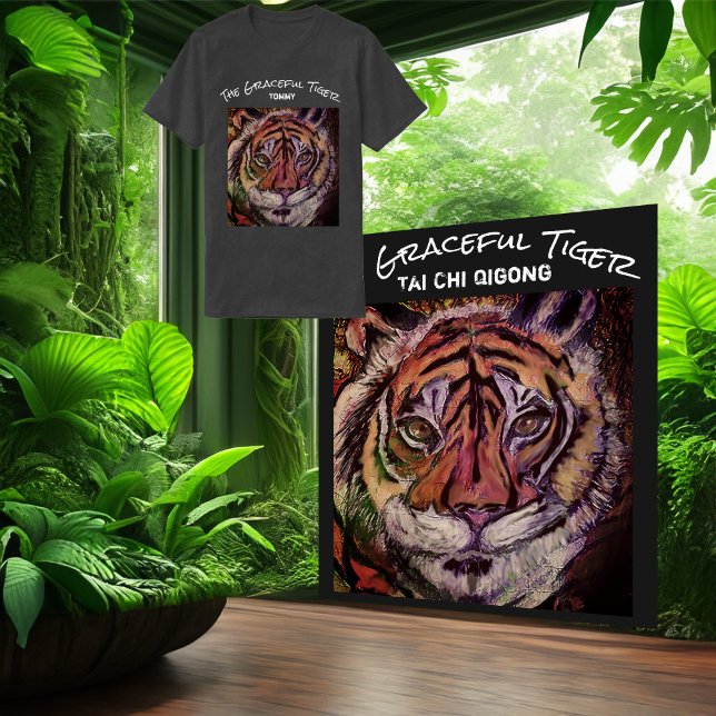 Create Your Own Tai Chi Graceful Tiger Exercise  T-Shirt (Creator Uploaded)
