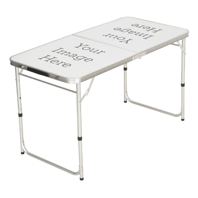 Tailgate Size Beer Pong Table (Angled)