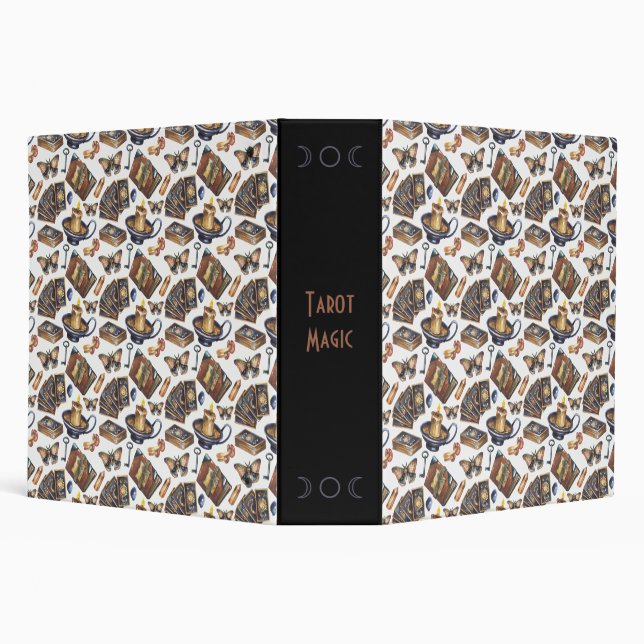 Create Your Own Tarot Magic 3 Ring Binder (Background)