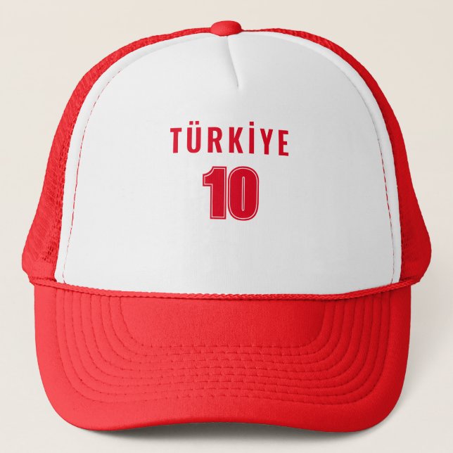 Create Your Own Team Jersey - Country Name, Jersey Trucker Hat (Front)