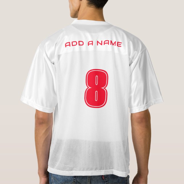 Create Your Own Team Jersey - Customize with Count (Back)