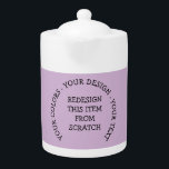 Create Your Own Teapot<br><div class="desc">Create your own custom party,  wedding and event supplies and favors,  personalized gifts for any occasion,  promotional merch and more. Visit Cute Contagion to view our entire collection.</div>