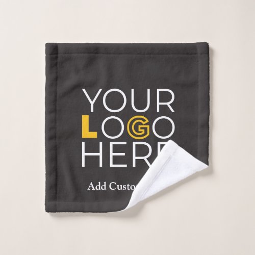 Create Your Own Template Wash Cloth Business Logo