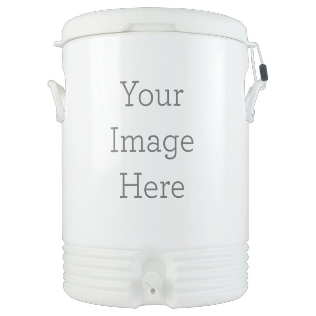 Igloo Beverage Cooler, Ten Gallon (Front)