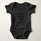 Create your own text and design :-) baby bodysuit | Zazzle