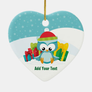 Create your own text and design :-) ceramic orname ceramic ornament