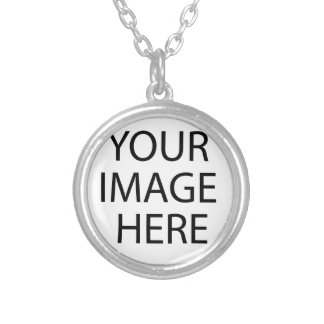 Create your own text and design :-) silver plated necklace
