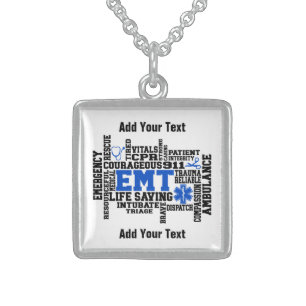 Create your own text and design :-) sterling silve silver necklace