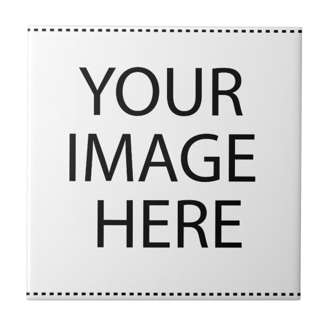 Create your own text and design :-) tile (Front)