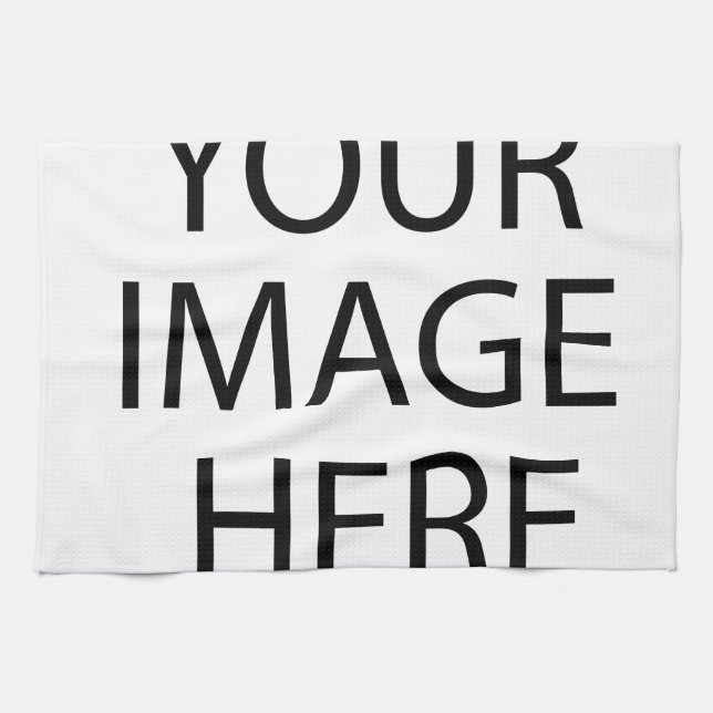Create your own text and design :-) towel (Horizontal)