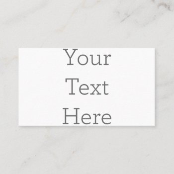 Create Your Own Text Business Card by zazzle_templates at Zazzle