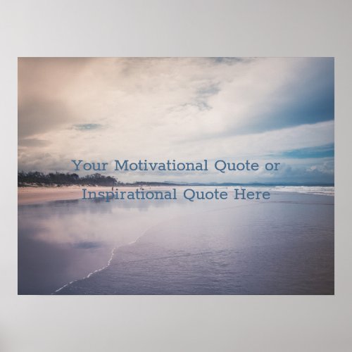 Create Your Own Text Inspirational Motivational Po Poster