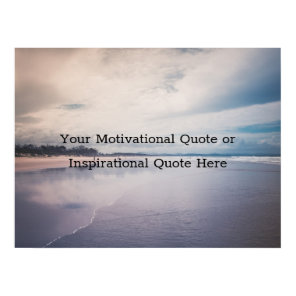 Create Your Own Text Inspirational Motivational Poster