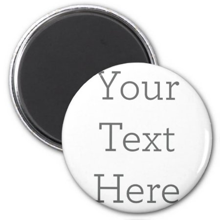 Create Your Own Text Magnet