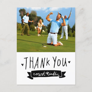 Create your own Thank you everything Postcard