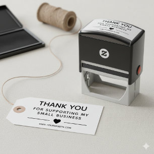 Create Your Own Thank You Supporting Self-inking Stamp