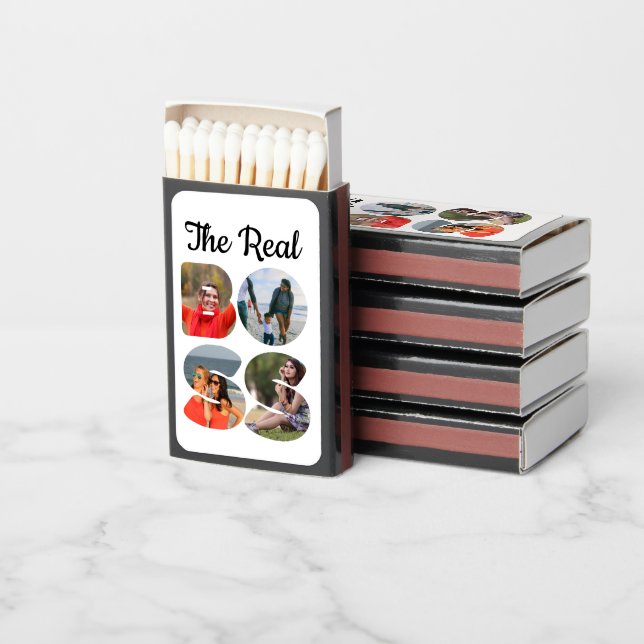Create your own the boss photo matching couple matchboxes (Stacked)