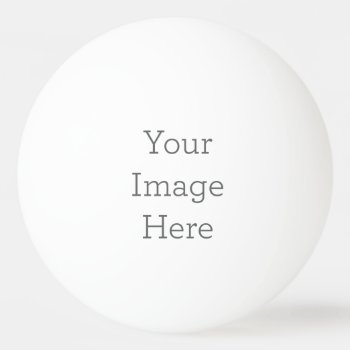 Create Your Own Three Star Ping Pong Ball by zazzle_templates at Zazzle