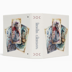Create Your Own Three Tarot Cards 3 Ring Binder