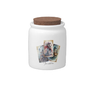 Create Your Own Three Tarot Cards Candy Jar
