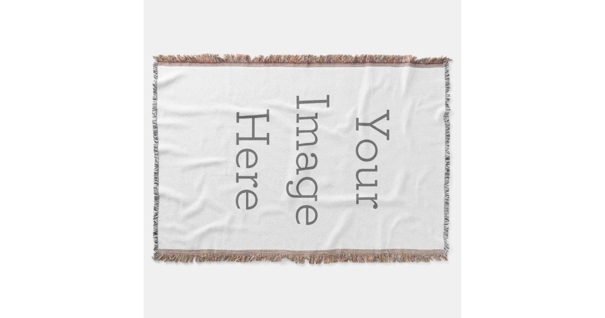 Create Your Own Throw Blanket Zazzle