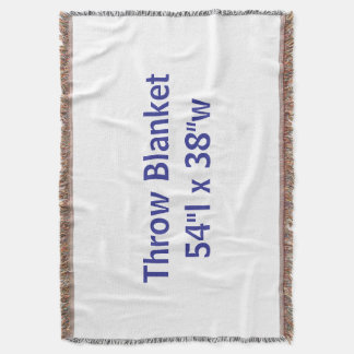 Create Your Own Throw Blanket 54"l x 38"w