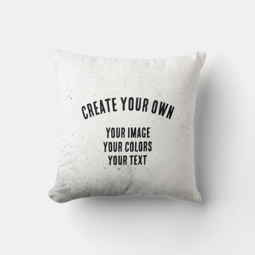 Create Your Own Throw Pillow