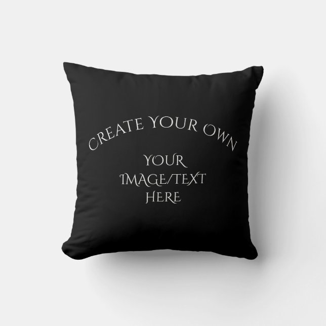 Create Your Own Throw Pillow (Front)