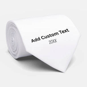 Create Your Own Tie