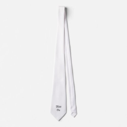 Create your own _ tie white