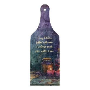 Create Your Own Tinctures Candles Apothecary Cutting Board
