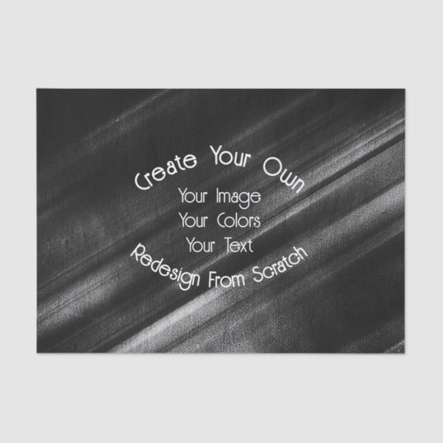 Create Your Own Tissue Paper (Front)