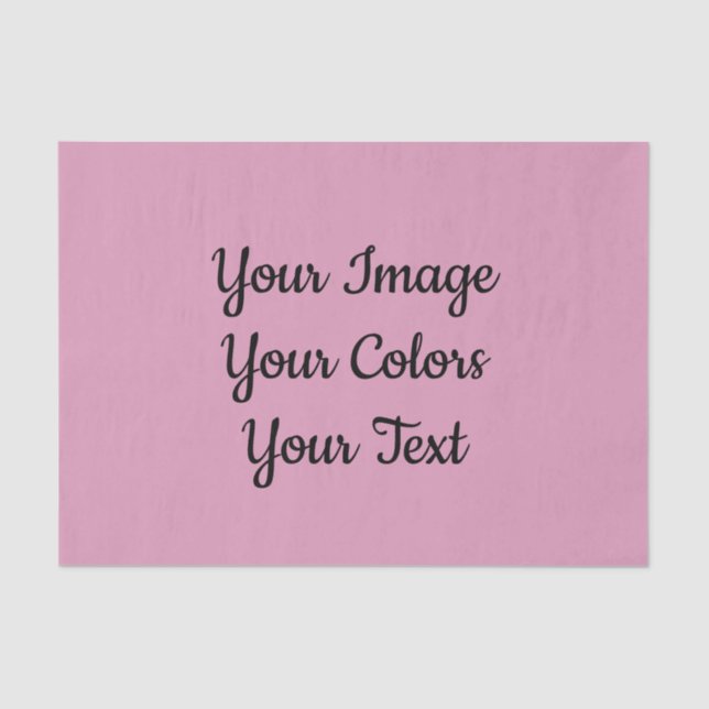 Create Your Own Tissue Paper (Front)