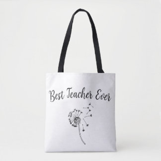 Create Your Own Tote Bag - Best Teacher Ever