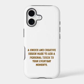 Create Your Own Tough iPhone 17 Case