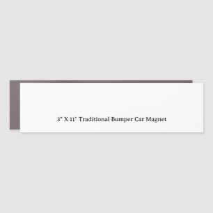 Create Your Own Traditional Bumper Car Magnet