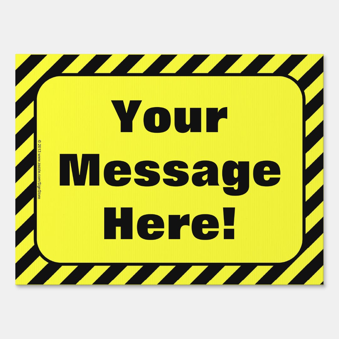 Create Your Own Traffic Sign | Zazzle