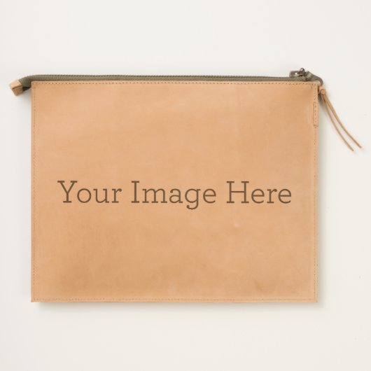 Leather Travel Pouch (Back)